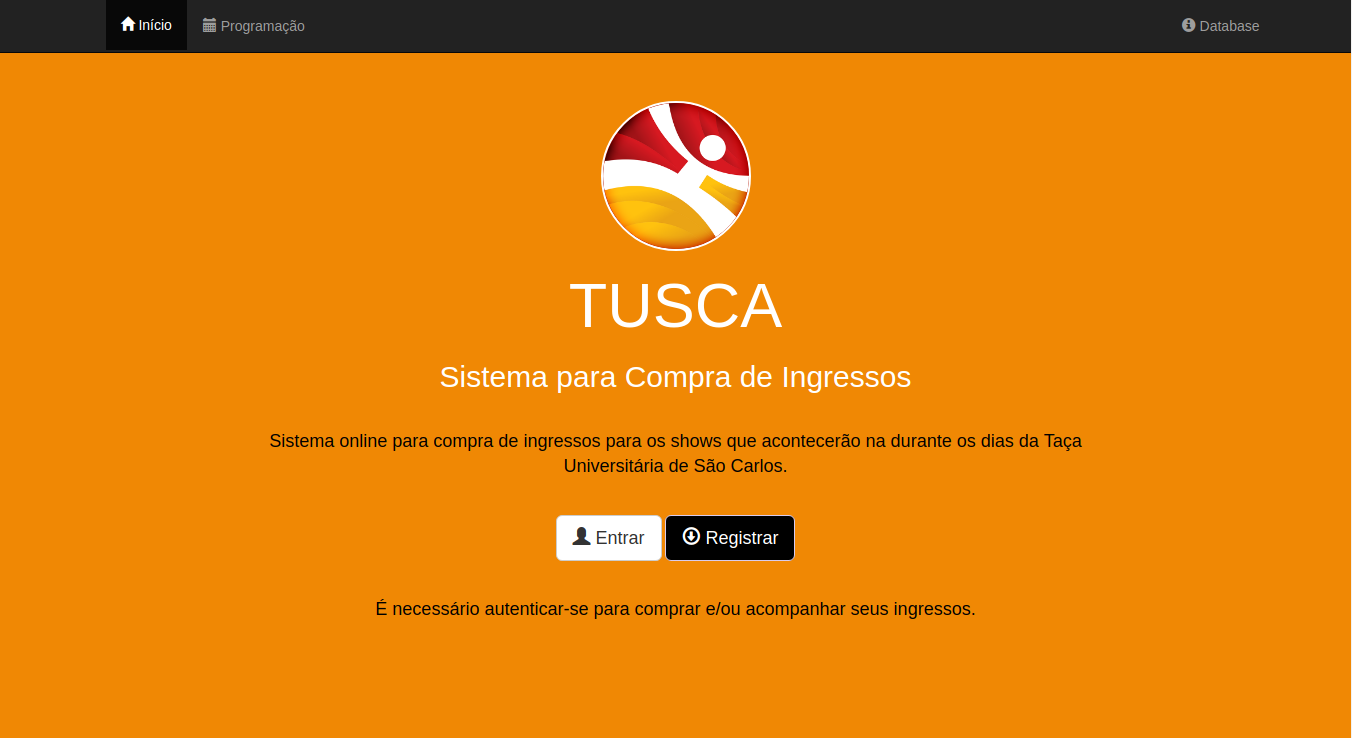 Sistema de Compra de Ingressos TUSCA